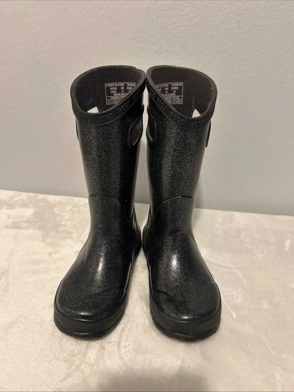 Bogs RAIN BOOT GLITTER Kids' Rain Boots size 11